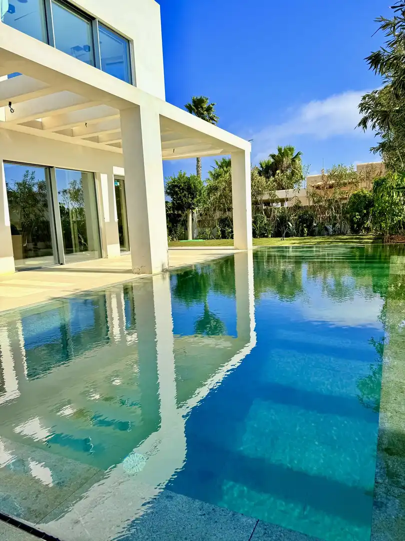 Piscina de Casa o xalet en venda en Sant Josep de sa Talaia amb Aire condicionat, Calefacció i Jardí privat