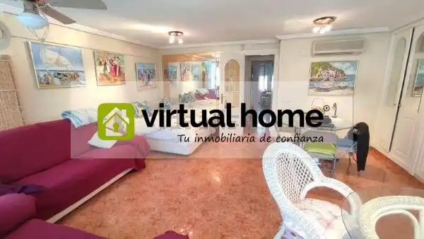 Habitación de Apartamento en venta en Benidorm con Aire acondicionado, Jardín privado y Amueblado