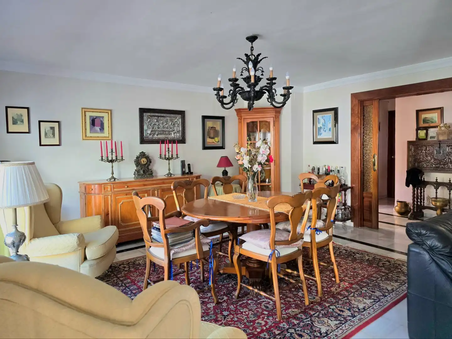 Dining room of Houses for sale in Málaga