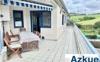 Terrace of Duplex for sale in Zumaia  with Heating, Terrace and Furnished
