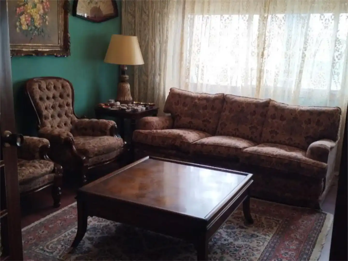 Wohnzimmer von Wohnung zum Verkauf in Mugardos mit Balkon
