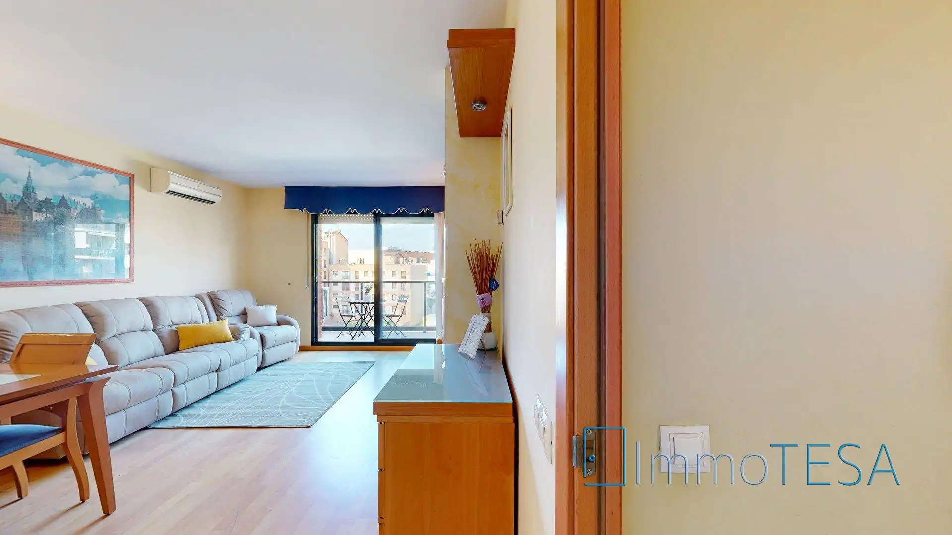Sala d'estar de Àtic en venda en Barberà del Vallès amb Aire condicionat, Calefacció i Parquet