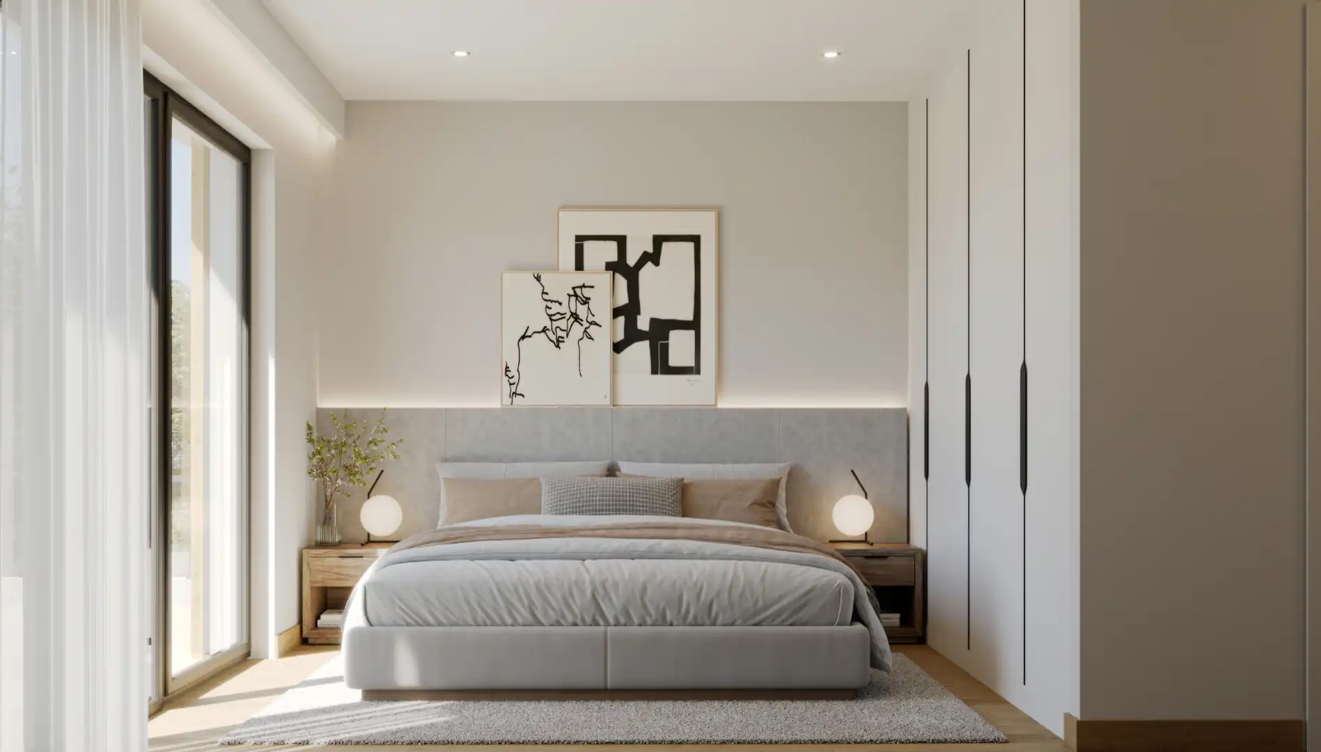 Habitación de Casa o chalet para compartir en Finestrat con Aire acondicionado, Calefacción y Jardín privado
