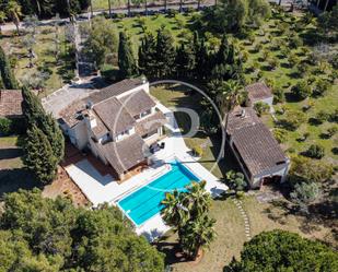 Vista exterior de Casa o xalet en venda en  Palma de Mallorca amb Aire condicionat, Terrassa i Piscina