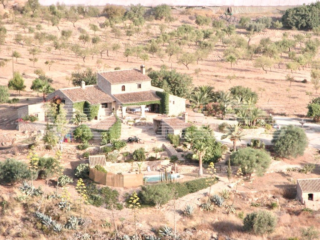 Exterior view of Country house for sale in Mazarrón