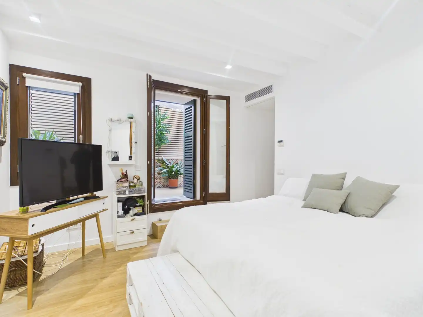 Dormitori de Planta baixa en venda en  Palma de Mallorca amb Aire condicionat, Terrassa i Balcó