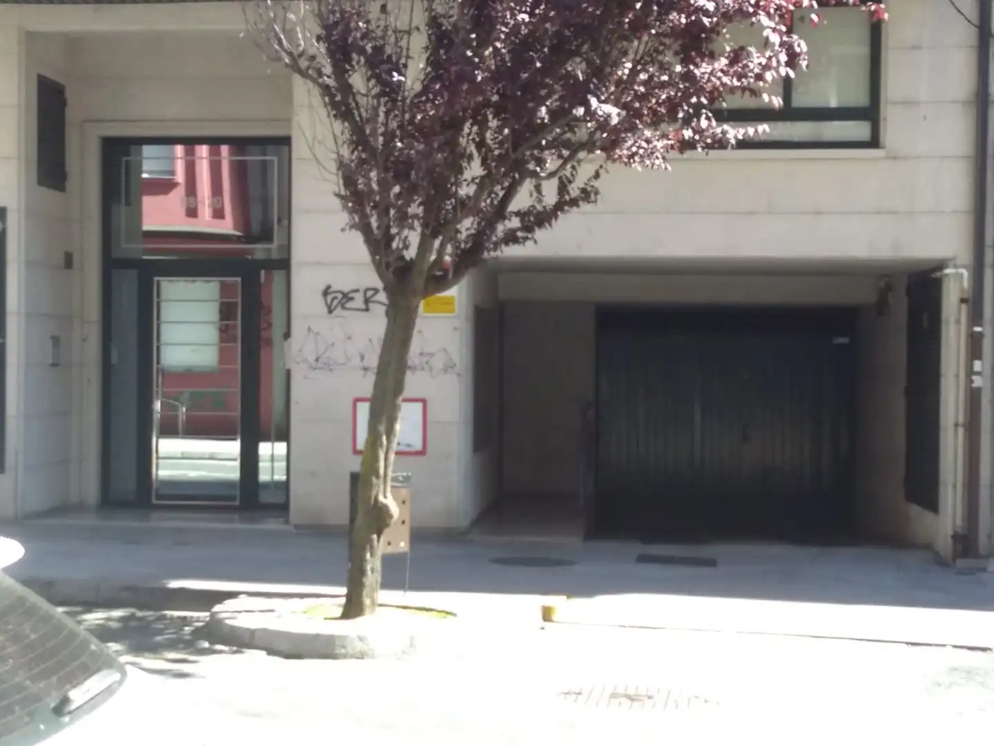 Vista exterior de Garaje de alquiler en Ourense Capital 