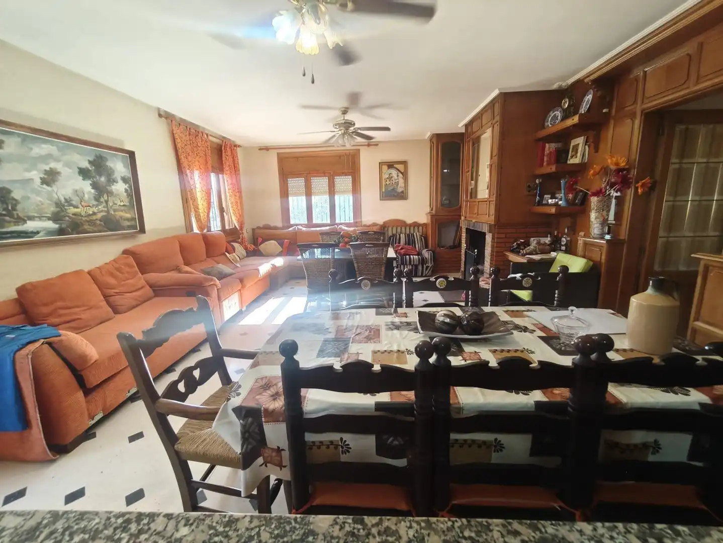 Dining room of Country homes for sale in Sax  with Private garden, Storage room and Swimming Pool