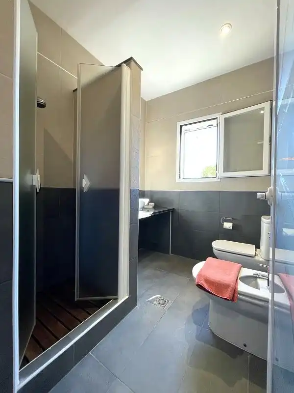 Baño de Finca rústica en venta en Llucmajor con Aire acondicionado, Calefacción y Jardín privado