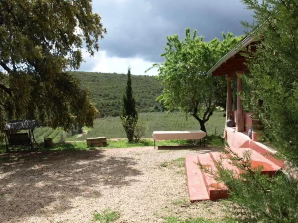 Jardín de Finca rústica en venta en Enguera con Calefacción, Jardín privado y Terraza