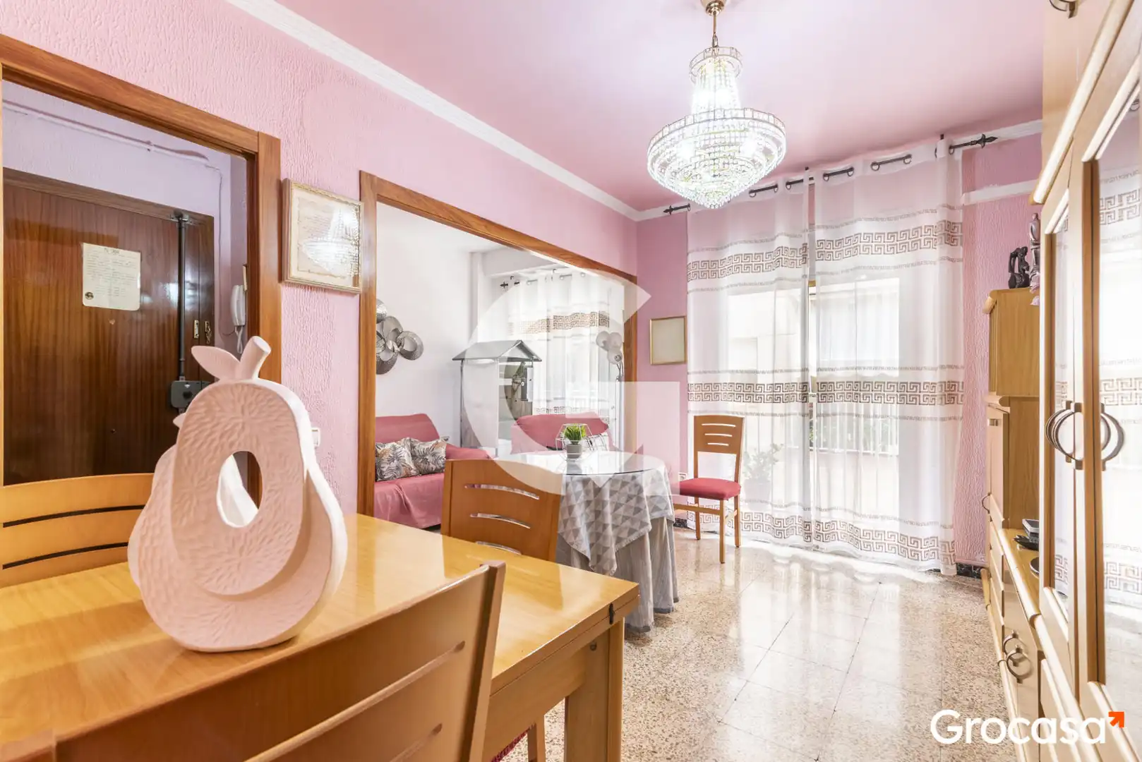 Schlafzimmer von Wohnung zum Verkauf in Sant Joan Despí mit Klimaanlage, Heizung und Balkon