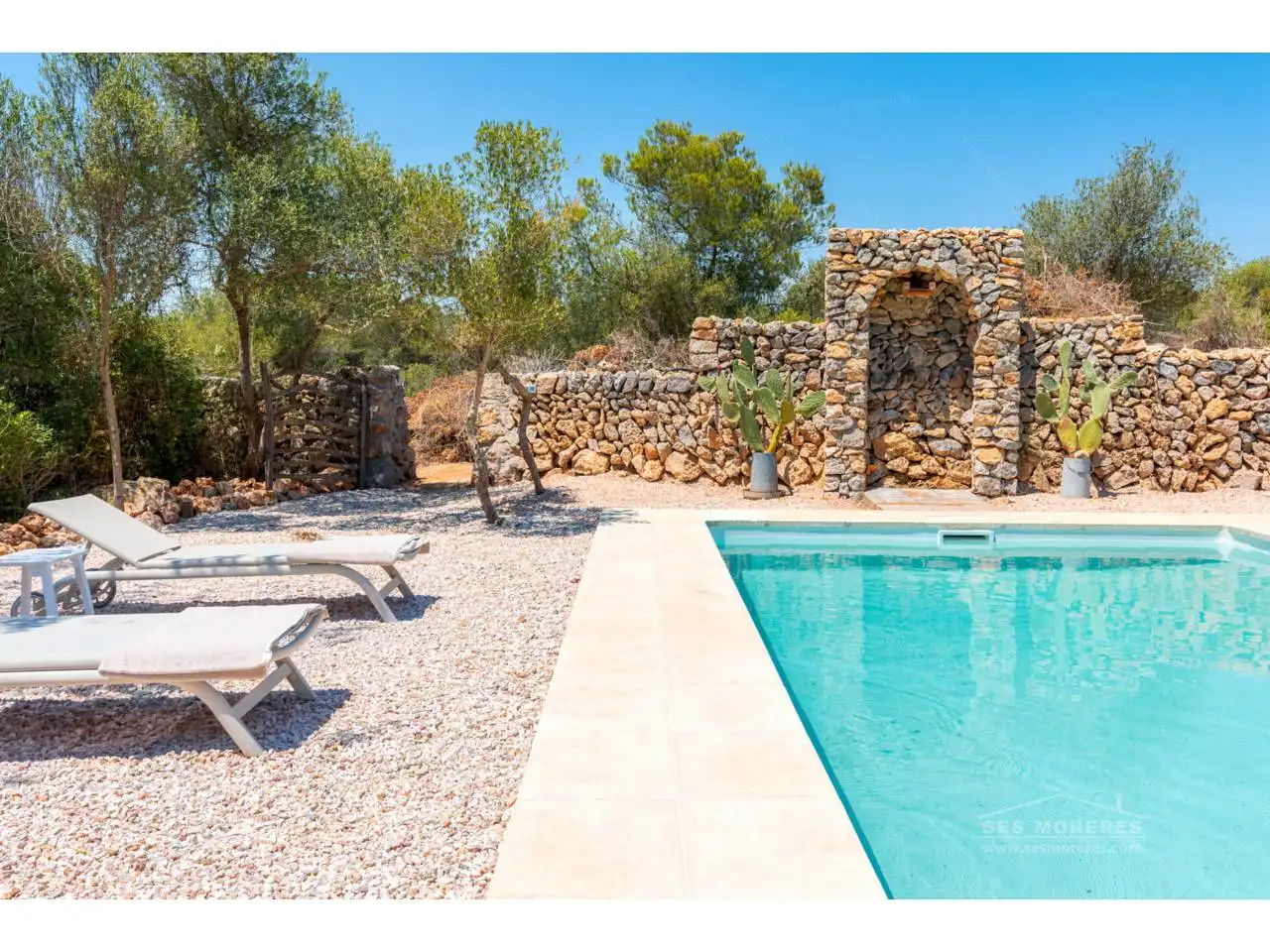 Piscina de Finca rústica en venda en Maó - Mahón amb Jardí privat i Terrassa