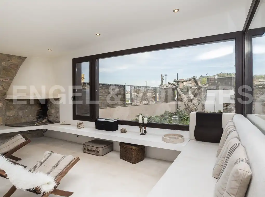Terraza de Casa adosada de alquiler en Barcelona con Calefacción, Jardín privado y Terraza