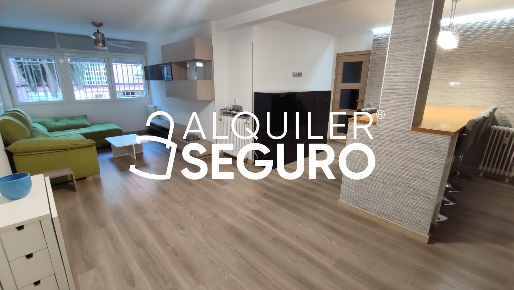 Vista exterior de Pis de lloguer en  Madrid Capital amb Aire condicionat, Calefacció i Moblat