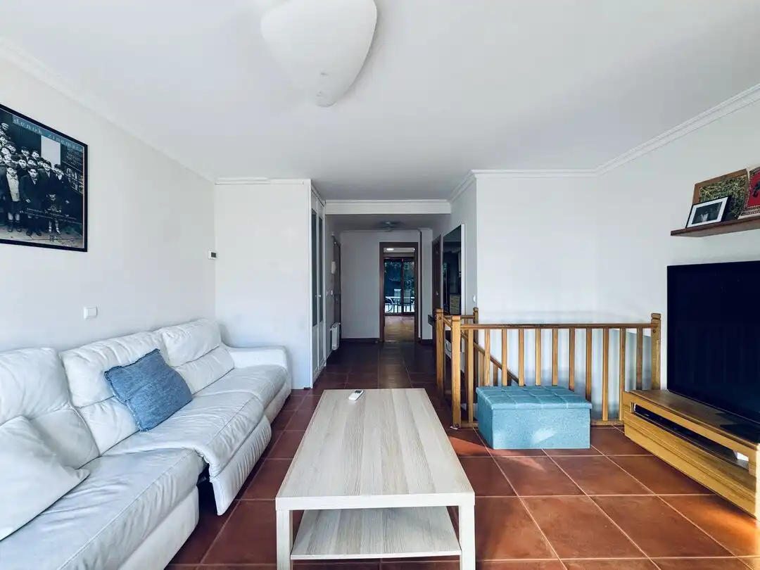 Sala d'estar de Dúplex en venda en Donostia - San Sebastián  amb Aire condicionat, Calefacció i Terrassa