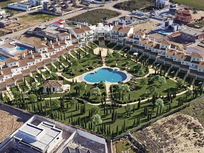 Exterior view of Single-family semi-detached for sale in Sanlúcar de Barrameda  with Terrace and Balcony