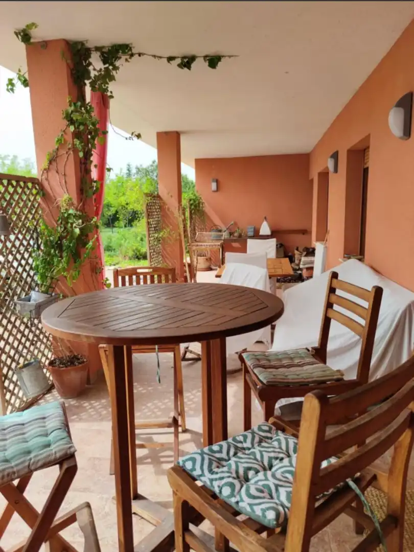 Terrassa de Finca rústica en venda en Caravaca de la Cruz amb Jardí privat, Piscina i Moblat