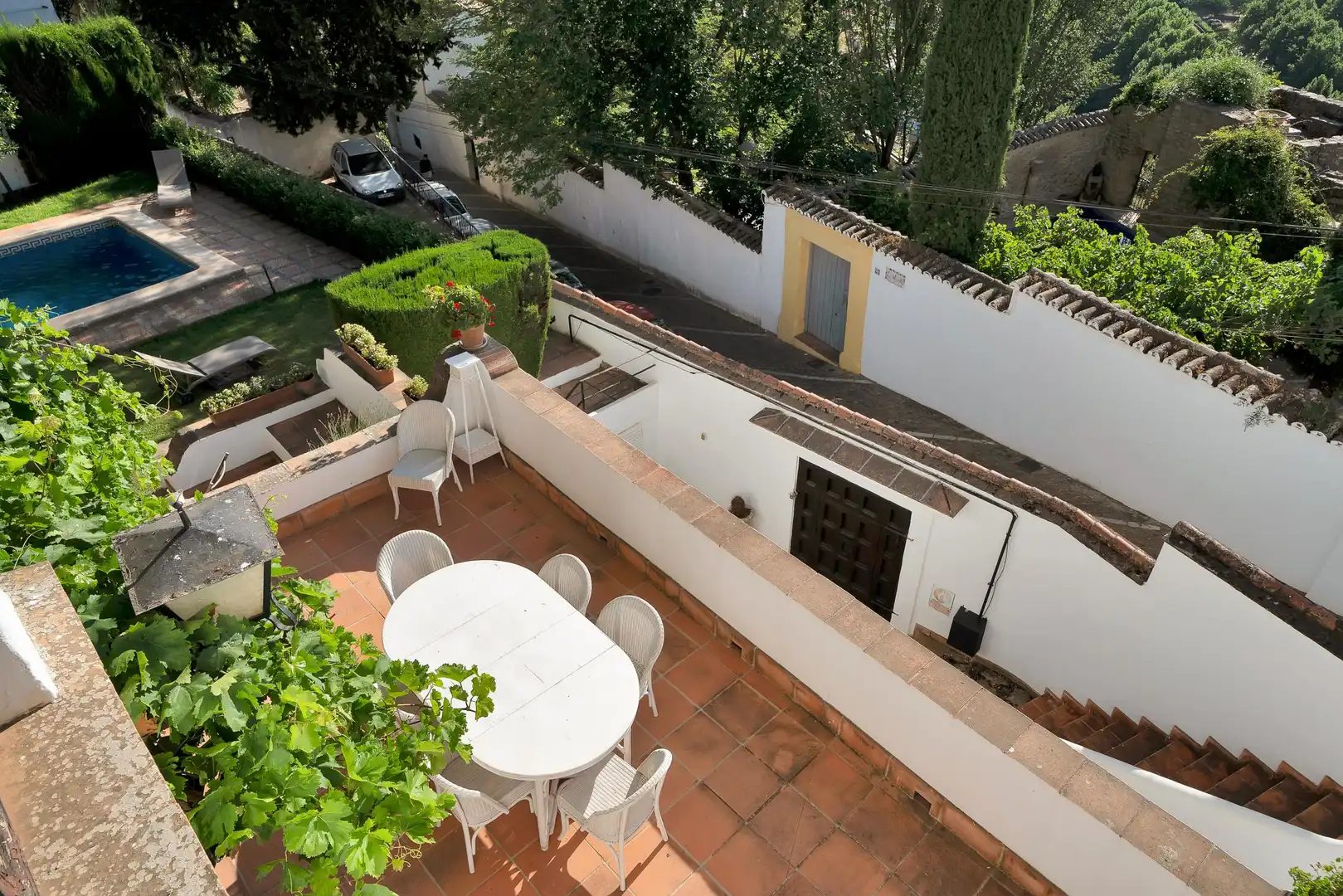 Terraza de Casa o chalet en venta en Ronda con Calefacción, Jardín privado y Terraza