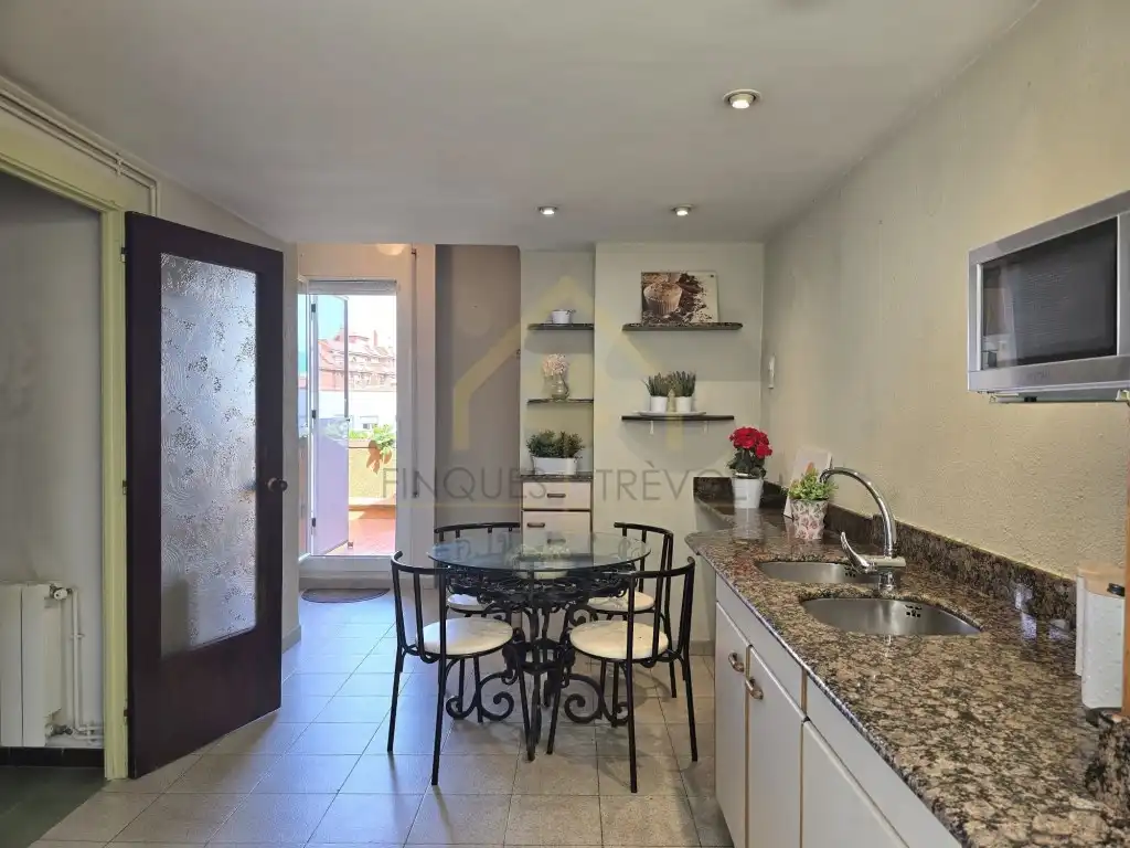 Cocina de Ático en venta en Granollers con Aire acondicionado, Calefacción y Terraza