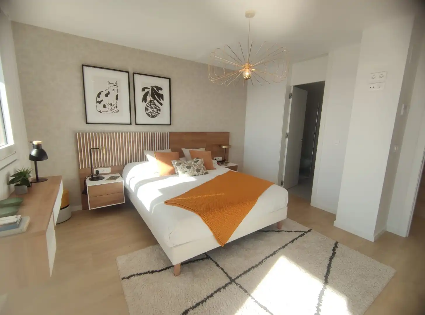 Habitación de Casa o chalet en venta en Polop con Aire acondicionado, Calefacción y Jardín privado