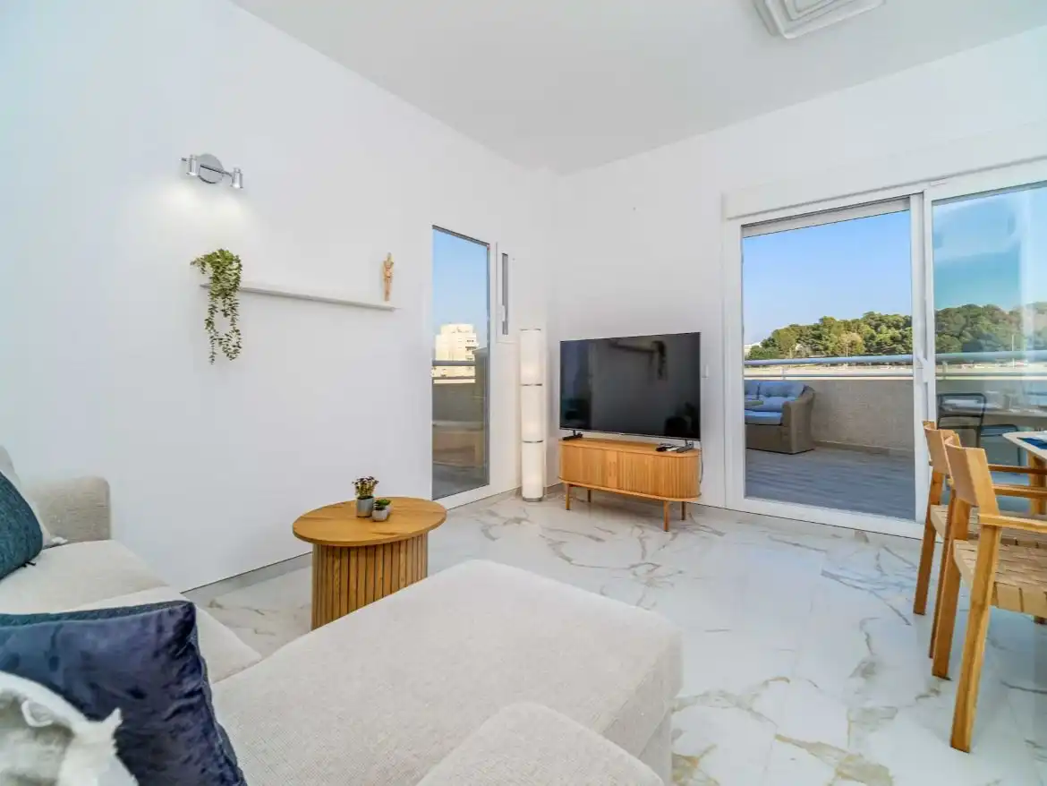 Living room of Flat for rent in Manzanera - Tosal