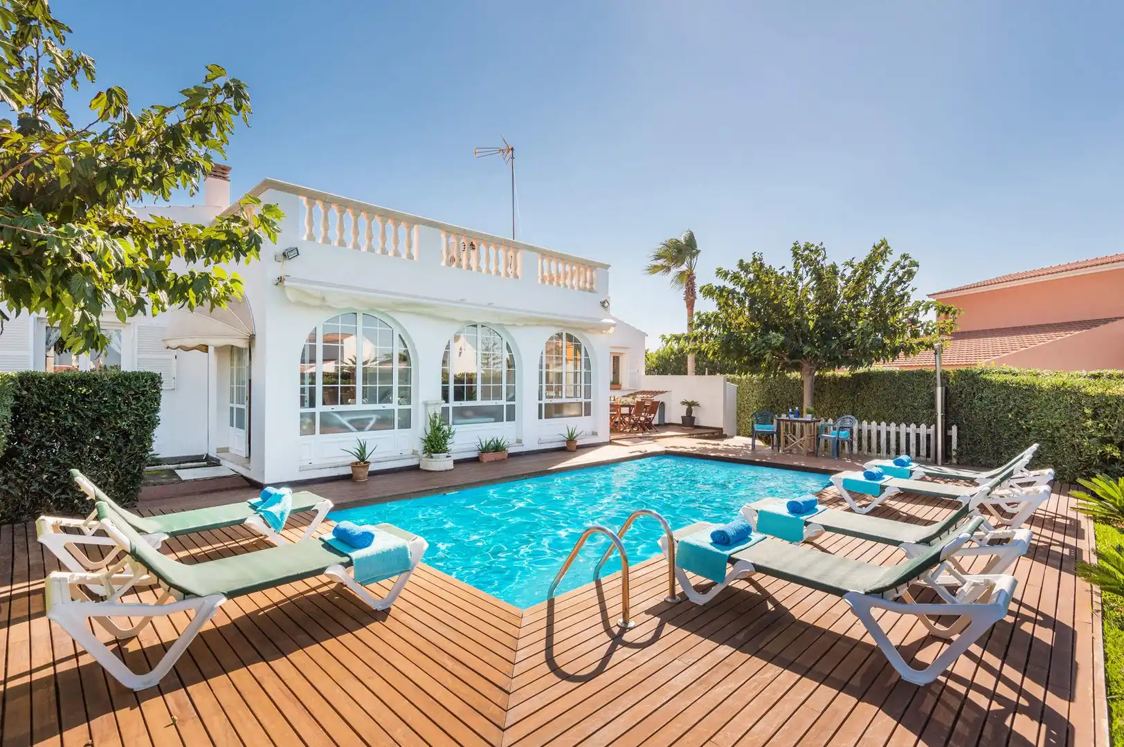 Piscina de Casa o xalet en venda en Ciutadella de Menorca amb Aire condicionat, Jardí privat i Terrassa