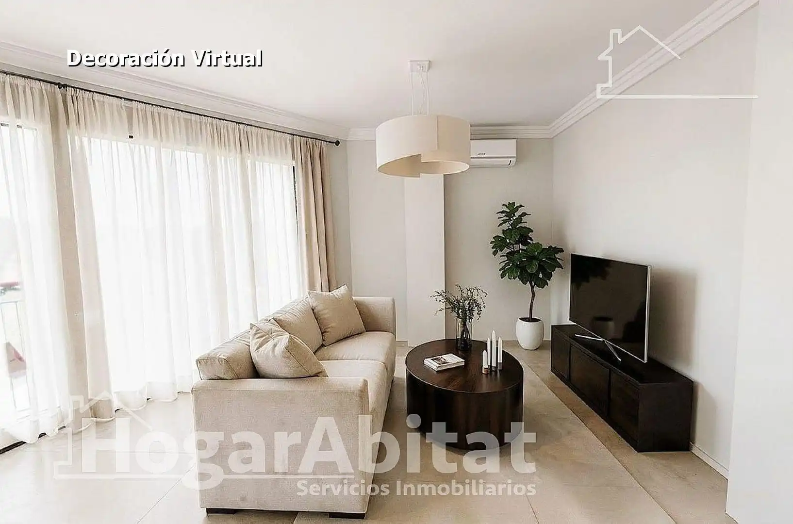 Living room of Flat for sale in Alicante / Alacant  with Air Conditioner and Storage room