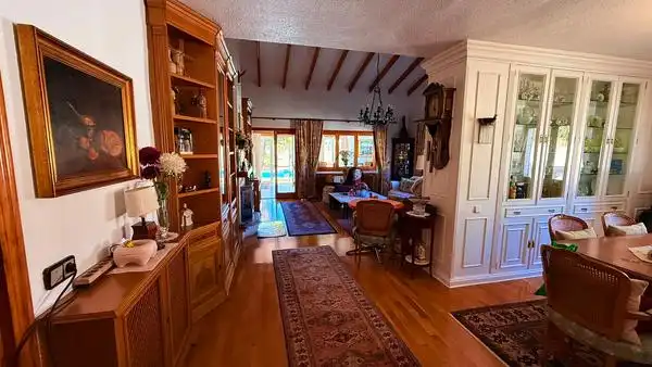 Living room of Houses for sale in Benidorm  with Swimming Pool, Furnished and Oven