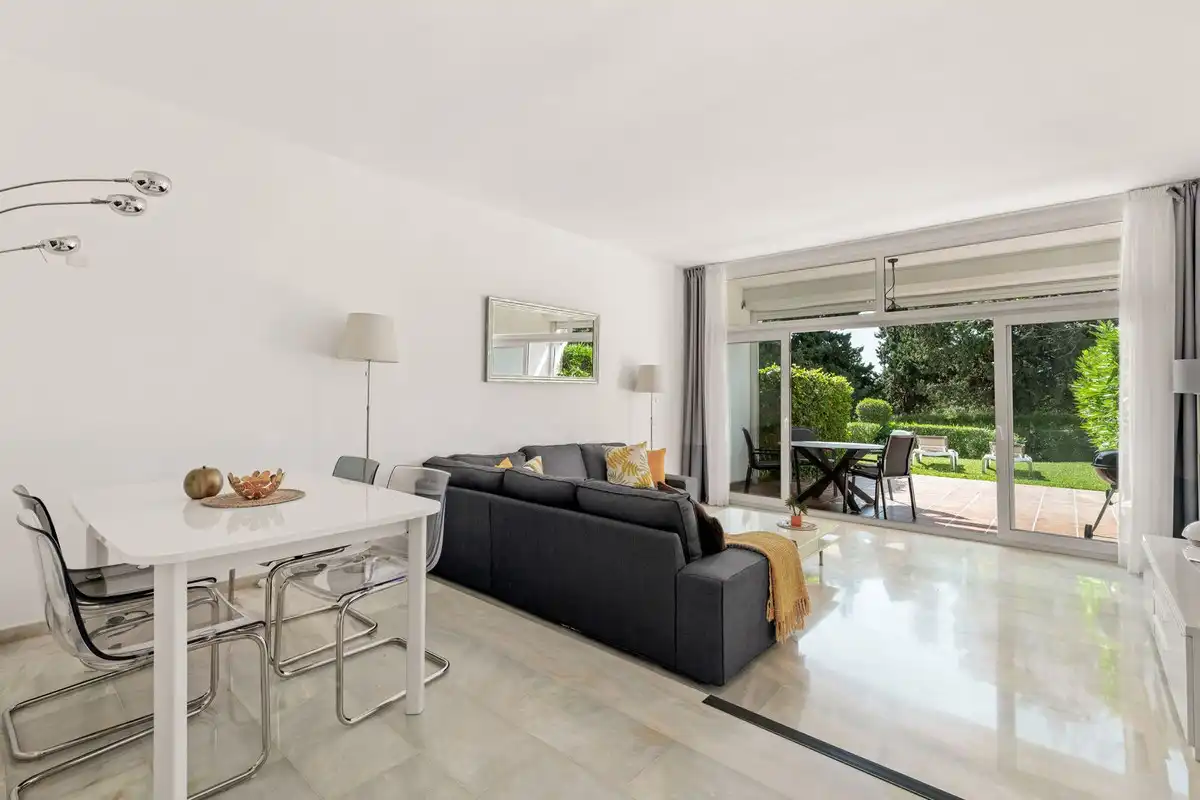 Jardí de Casa adosada en venda en Marbella amb Aire condicionat, Jardí privat i Terrassa