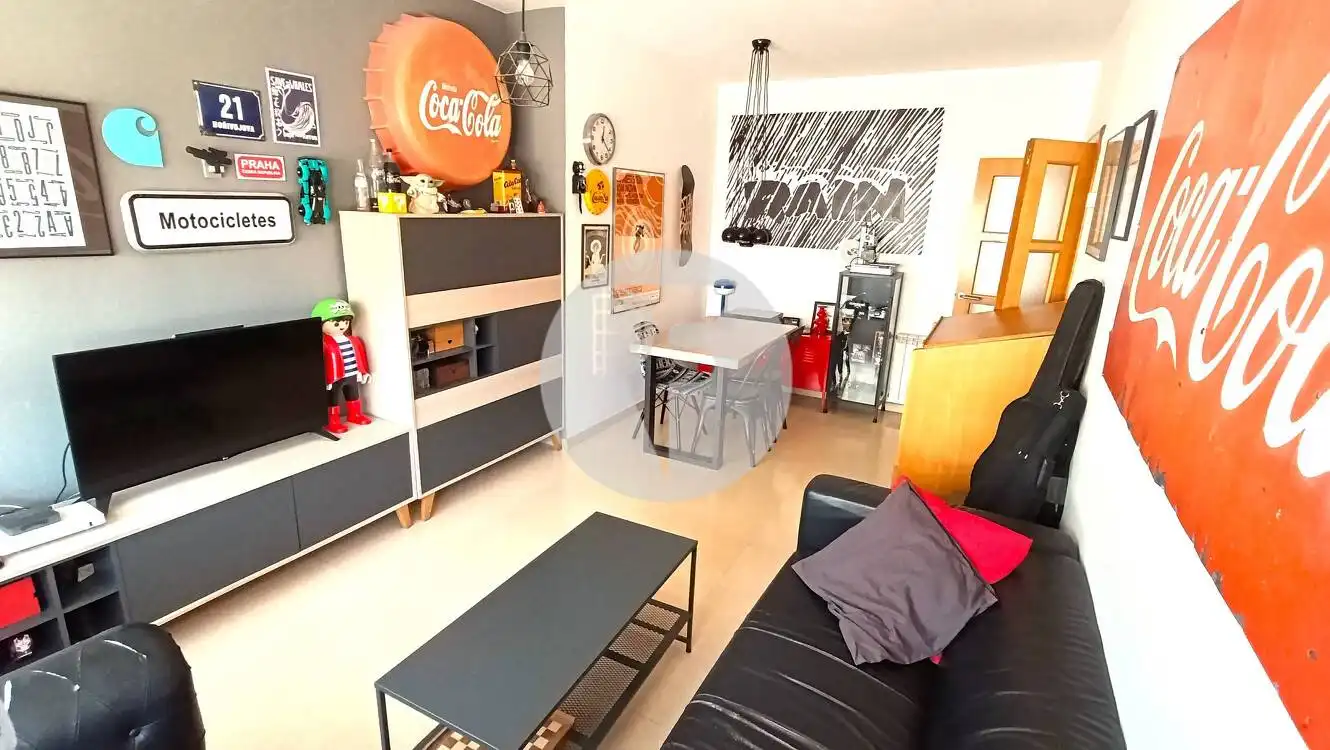 Sala d'estar de Pis en venda en Terrassa amb Calefacció