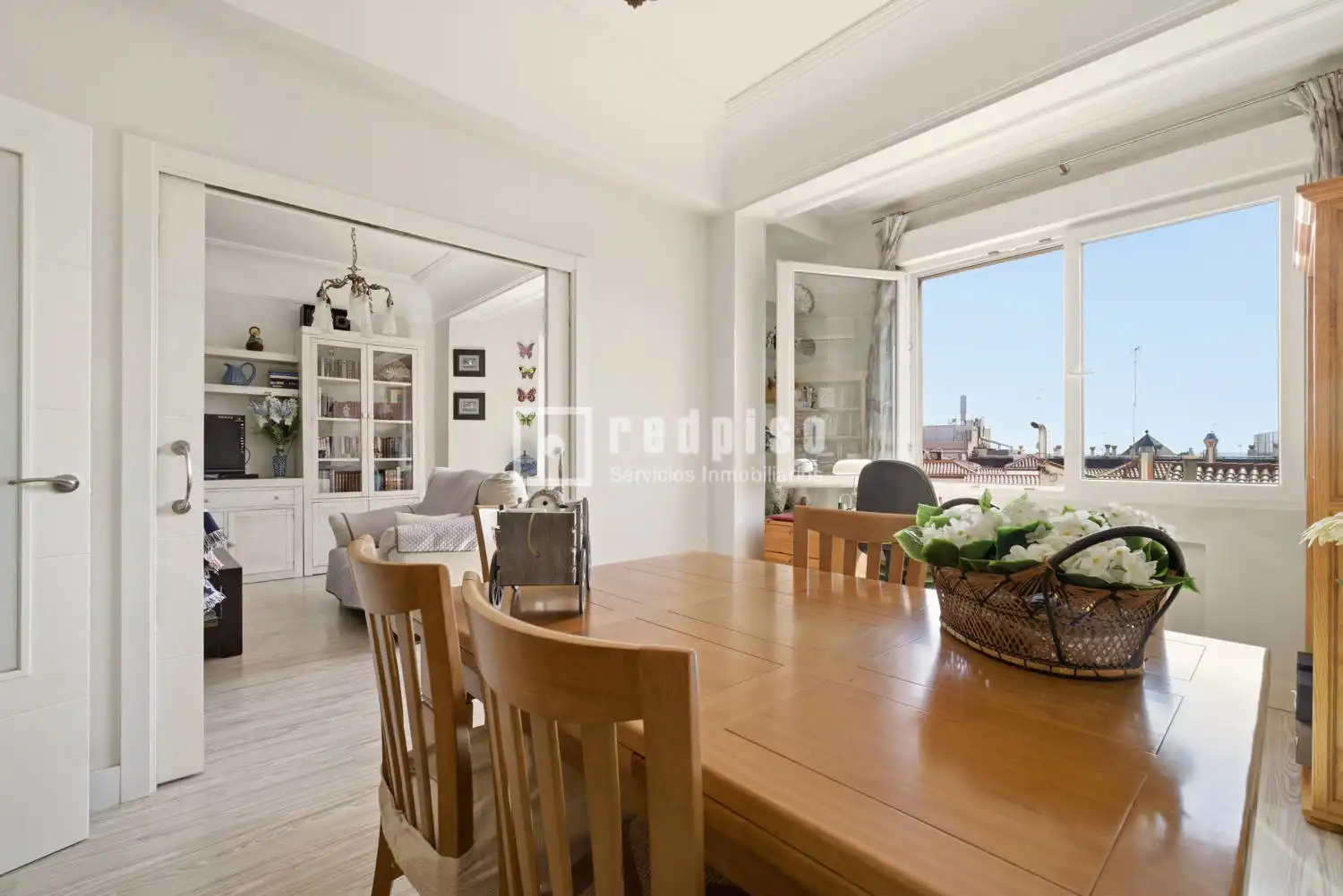 Dining room of Flat for sale in Madrid  with Air Conditioner, Heating and Terrace