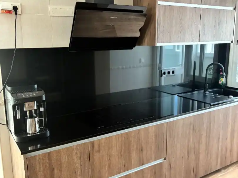 Cuina de Casa o xalet en venda en Finestrat amb Aire condicionat, Terrassa i Balcó