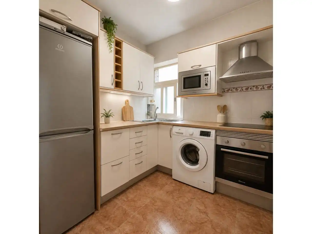 Cocina de Piso en venta en  Palma de Mallorca con Aire acondicionado, Balcón y Alarma