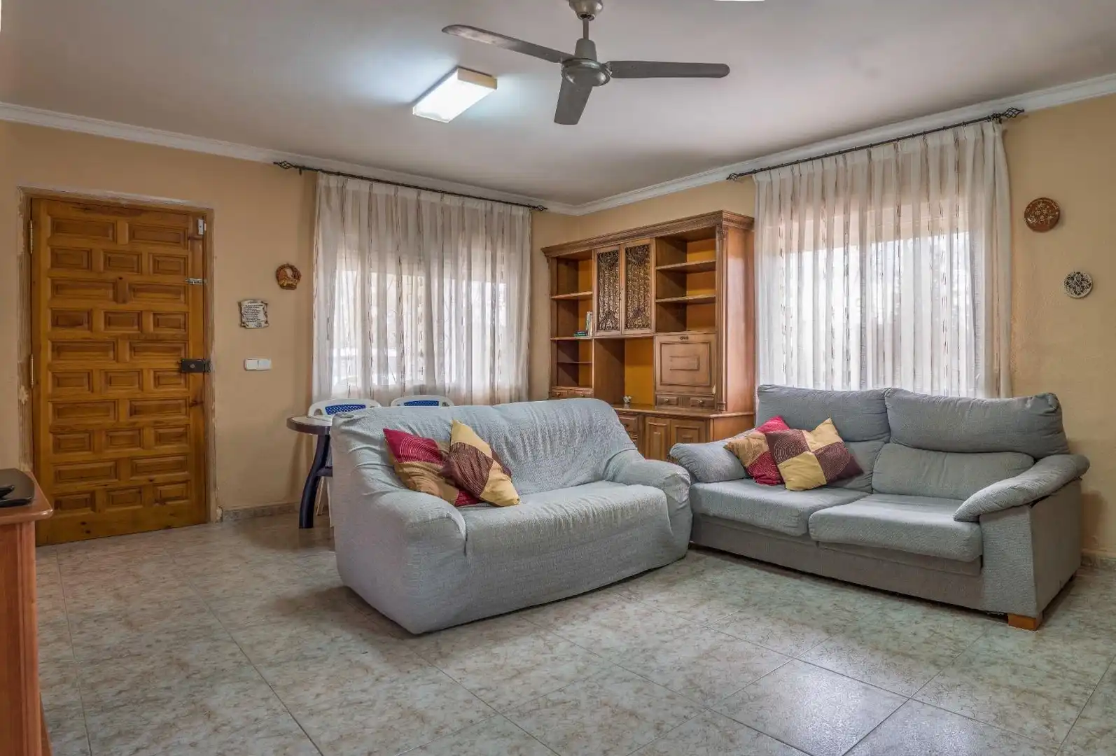 Sala de estar de Casa o chalet en venta en Xàtiva con Jardín privado, Terraza y Trastero