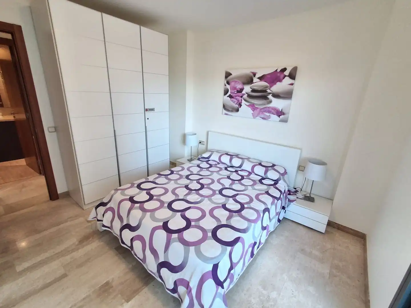 Schlafzimmer von Wohnung zum Verkauf in L'Ampolla mit Klimaanlage, Heizung und Terrasse