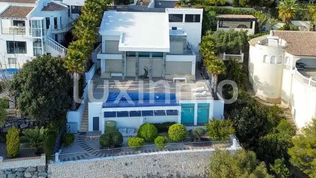 Vista exterior de Casa o chalet en venta en Altea con Aire acondicionado, Calefacción y Jardín privado