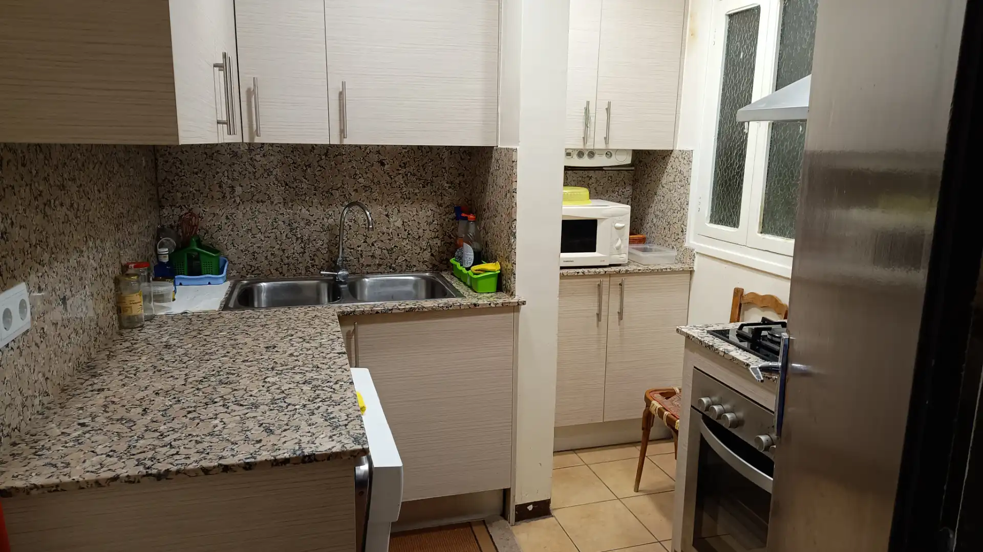 Kitchen of Flat for sale in Sort  with Heating, Furnished and Oven