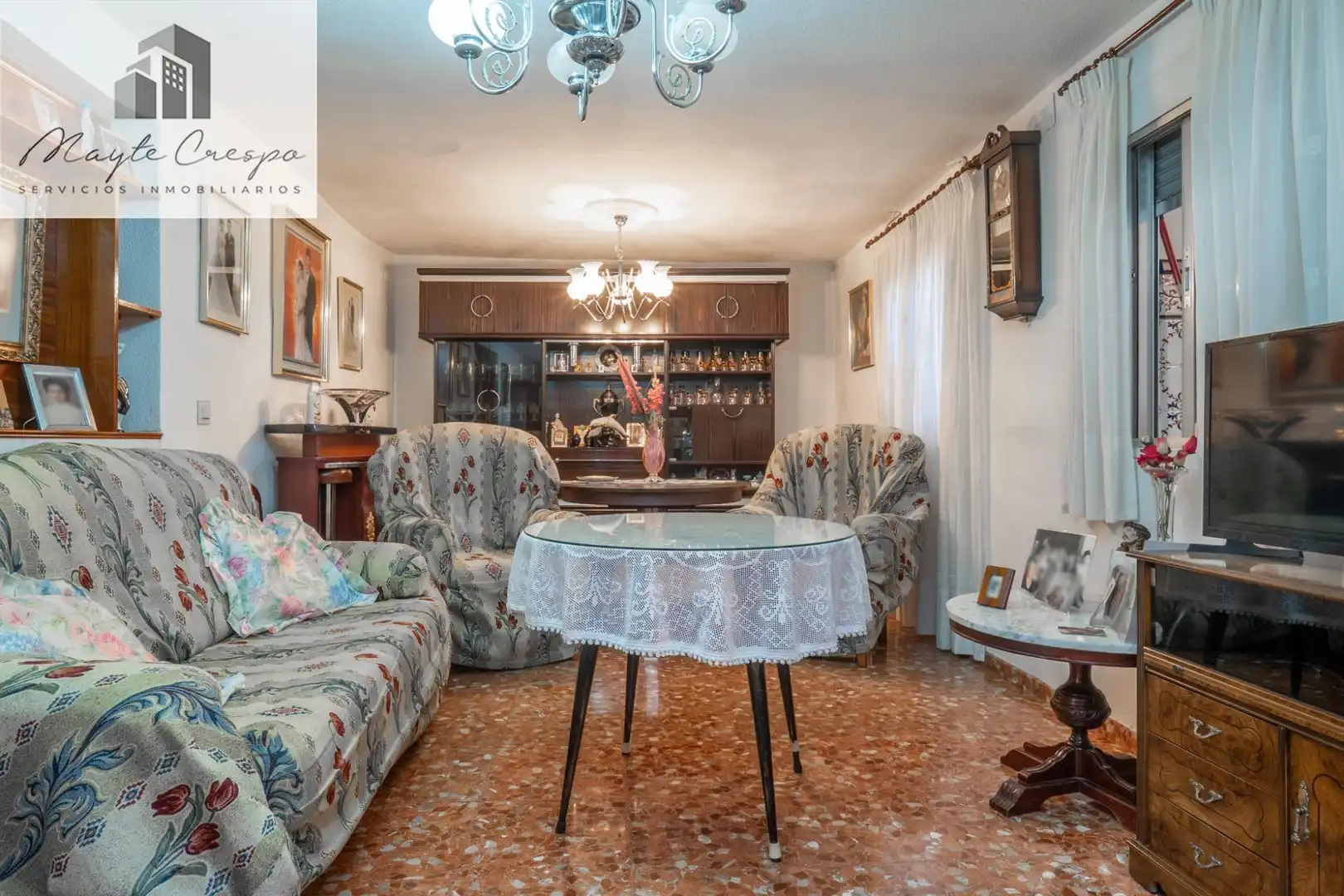 Sala de estar de Casa o chalet en venta en Benalúa de las Villas