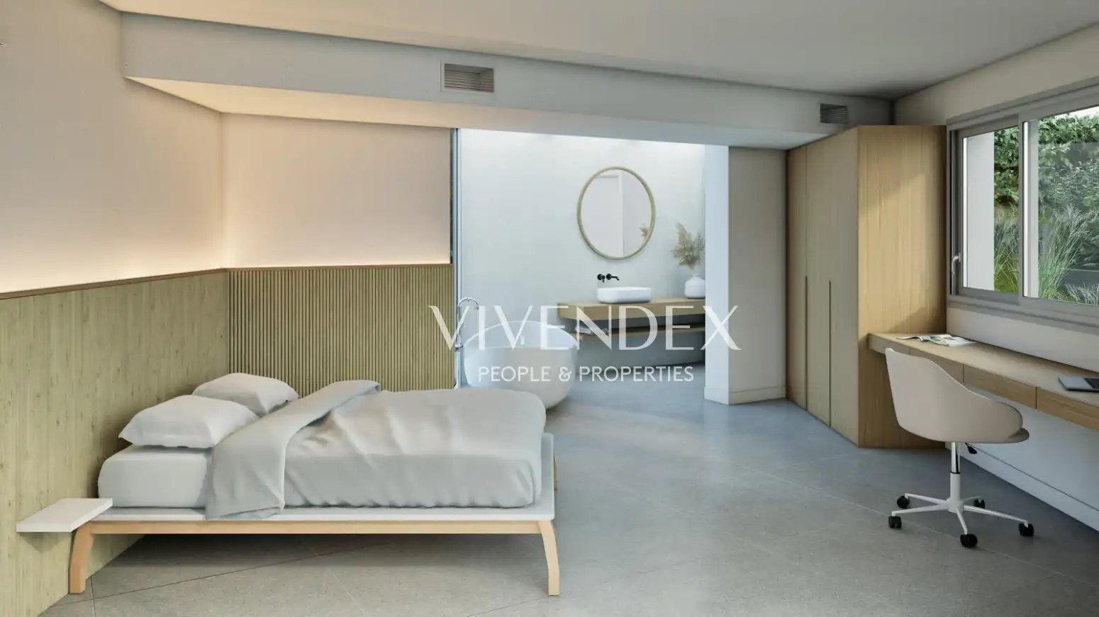Habitación de Casa o chalet en venta en Sant Esteve Sesrovires con Calefacción, Terraza y Piscina
