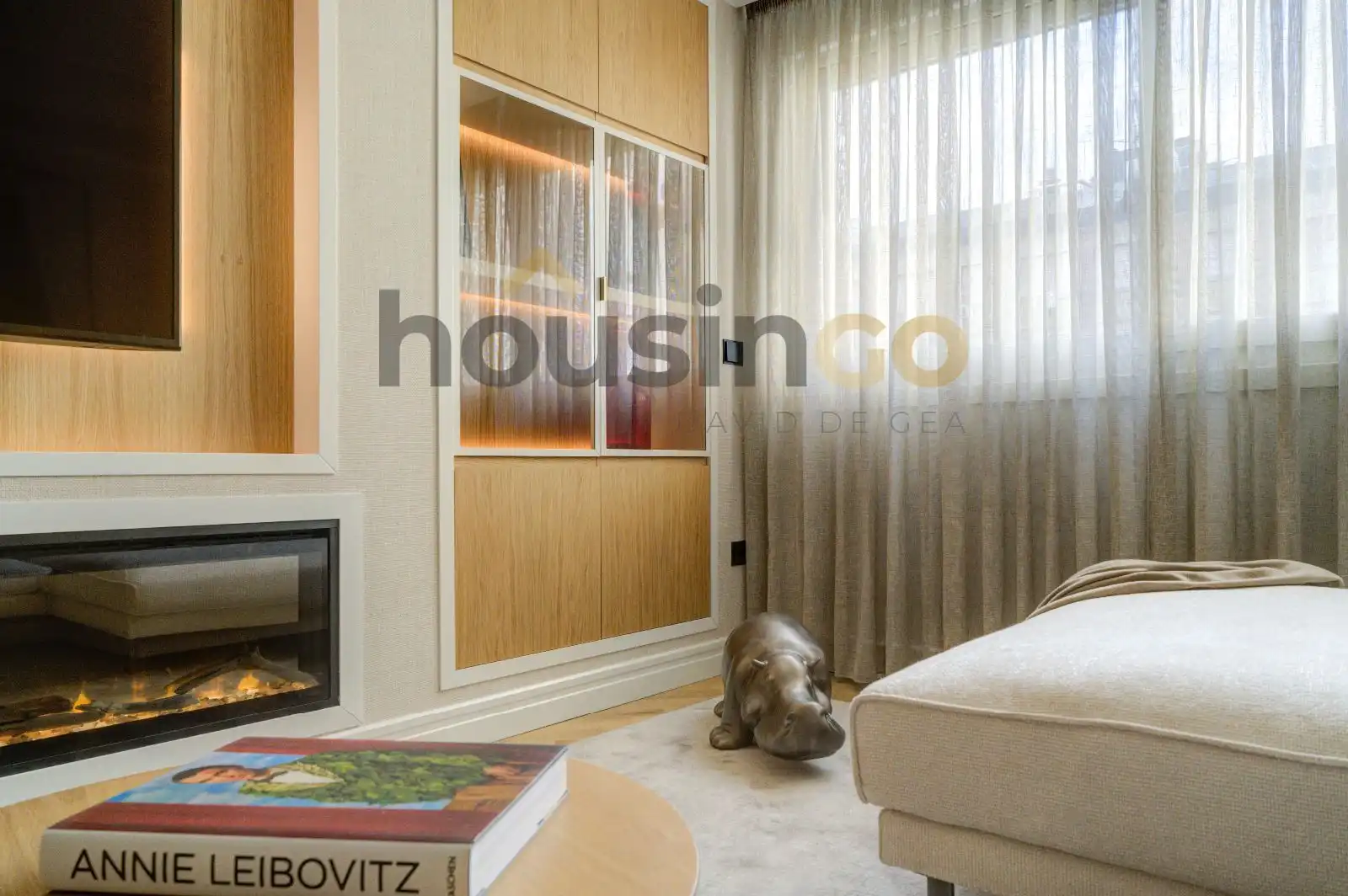Sala de estar de Piso en venta en Madrid con Aire acondicionado, Calefacción y Parquet
