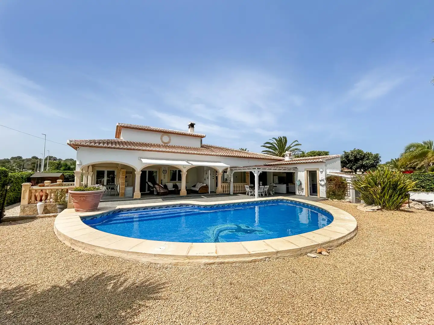 Exterior view of Houses for sale in Jávea / Xàbia
