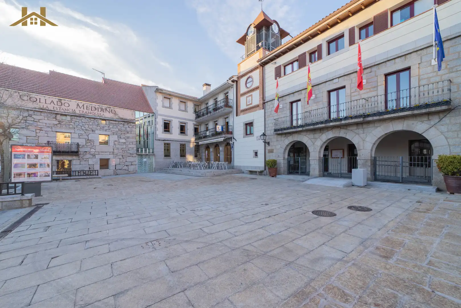 Vista exterior de Dúplex en venta en Collado Mediano con Calefacción y Terraza