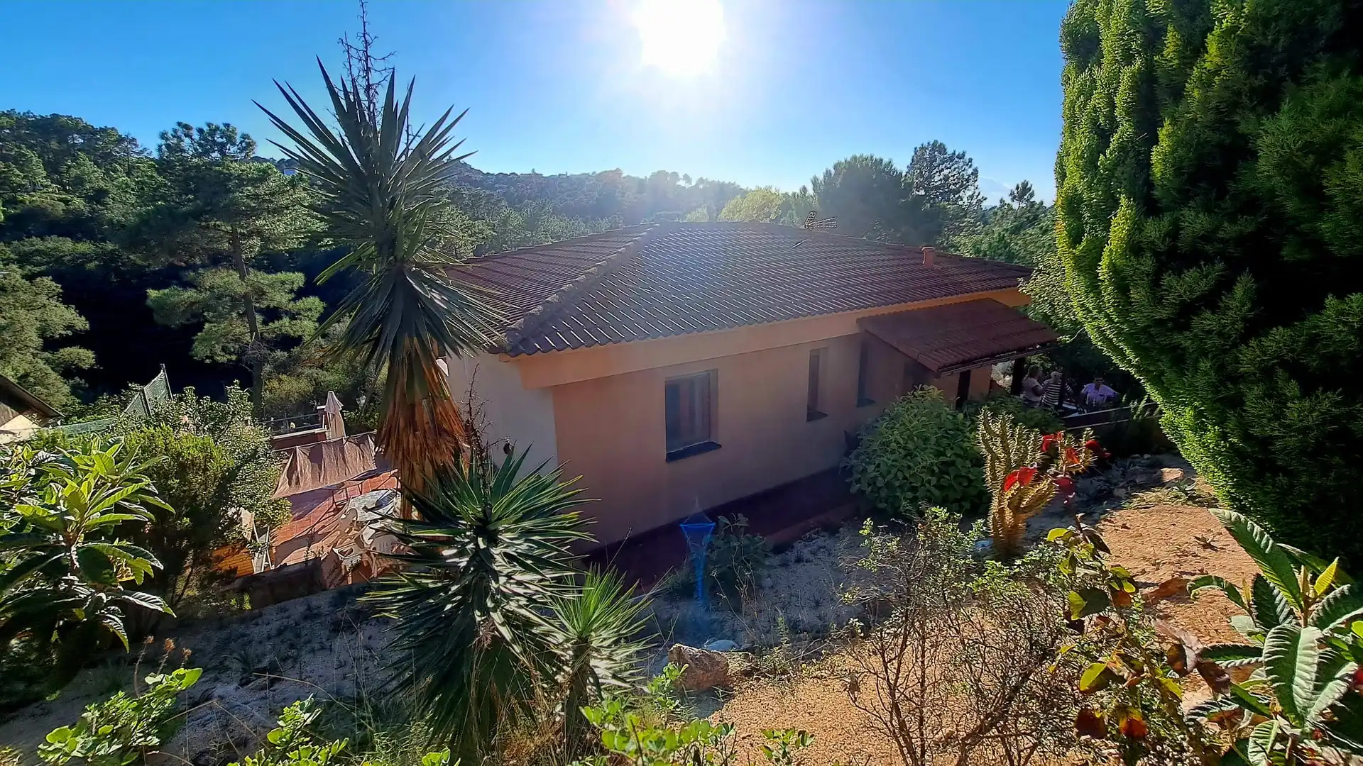 Vista exterior de Casa o xalet en venda en Lloret de Mar amb Calefacció, Jardí privat i Parquet