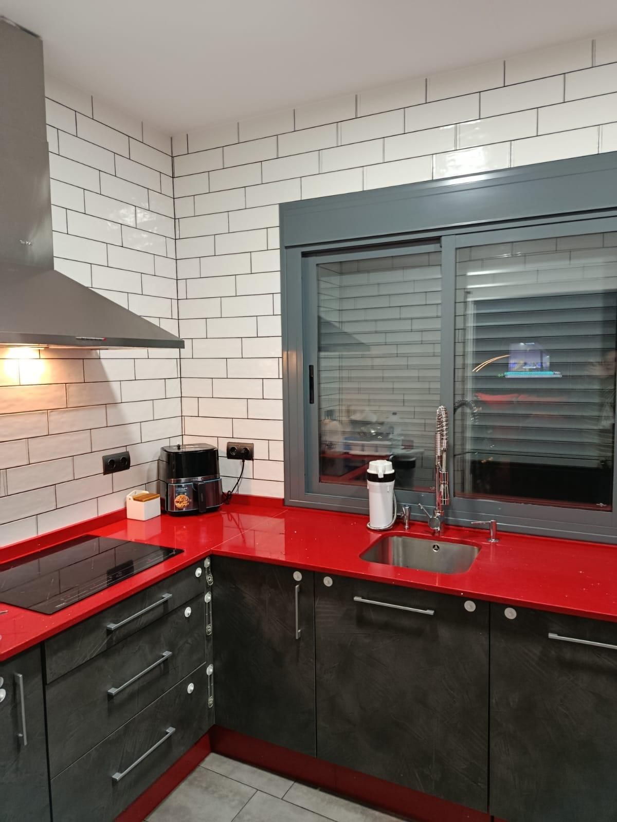 Kitchen of House or chalet for sale in Rociana del Condado  with Air Conditioner