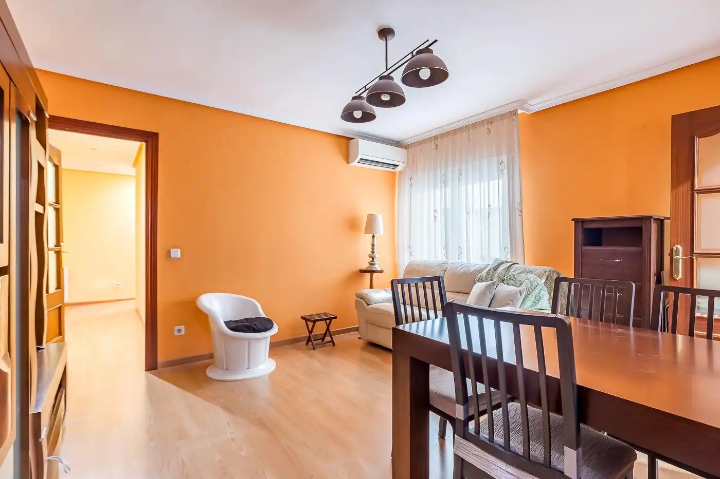 Living room of Flat for sale in Madrid  with Air Conditioner, Heating and Terrace