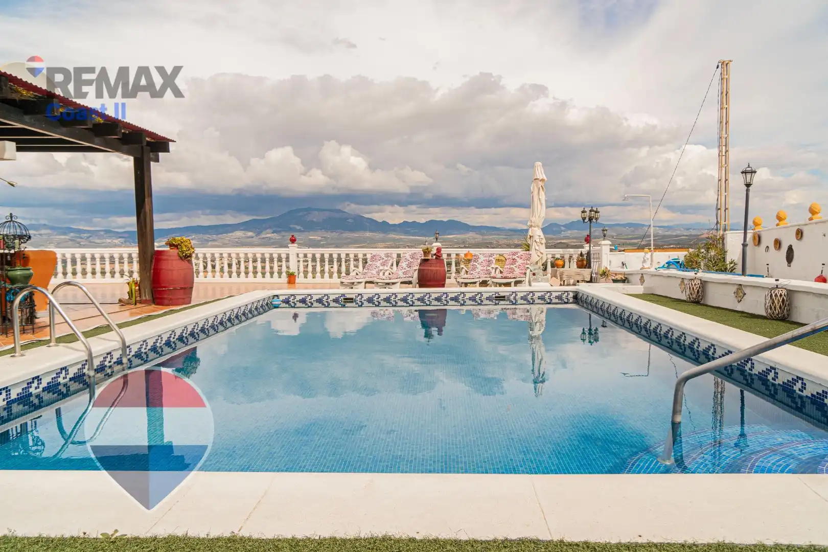 Piscina de Casa o chalet en venta en Moraleda de Zafayona con Aire acondicionado, Calefacción y Jardín privado