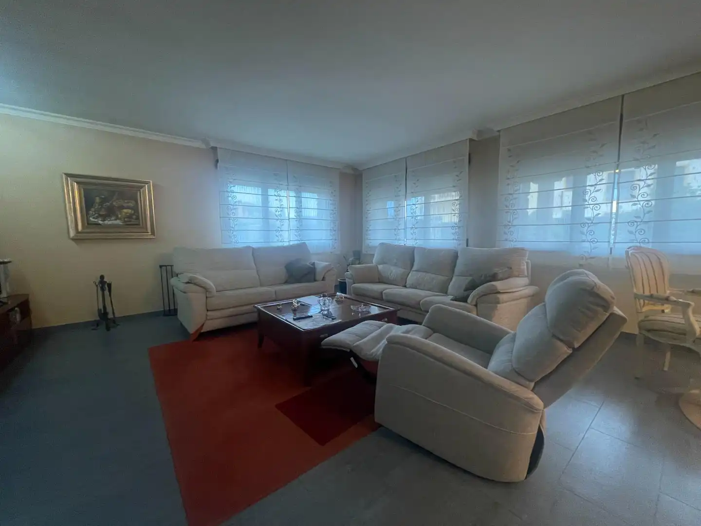 Sala de estar de Casa o chalet en venta en La Lastrilla  con Jardín privado, Terraza y Trastero