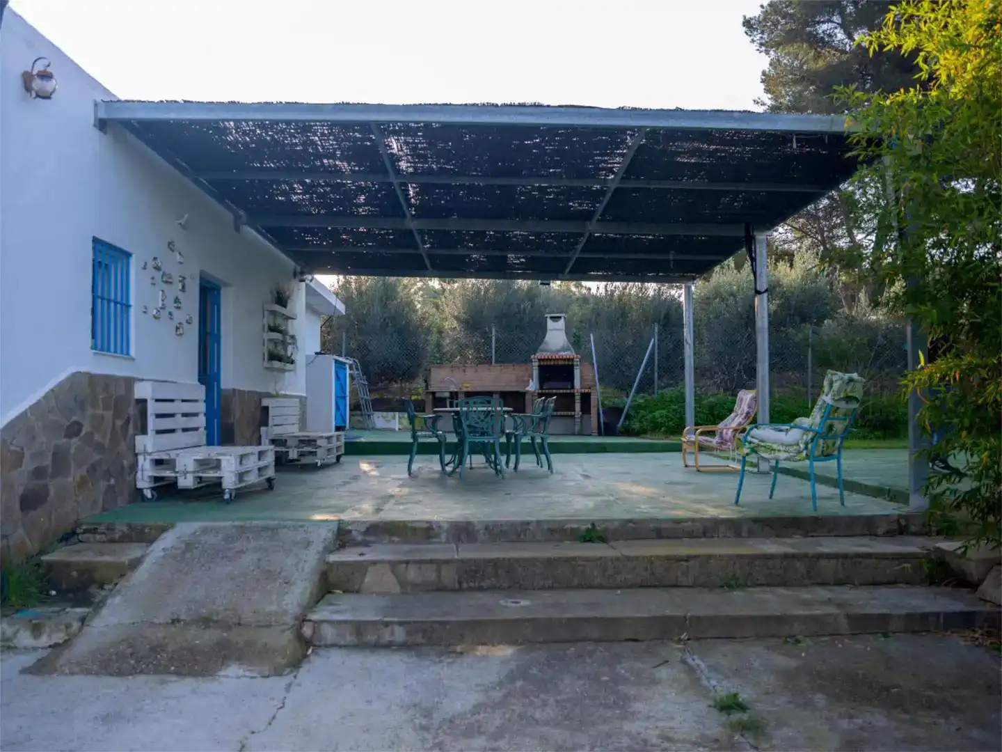 Terrassa de Finca rústica en venda en Jerez de la Frontera amb Jardí privat