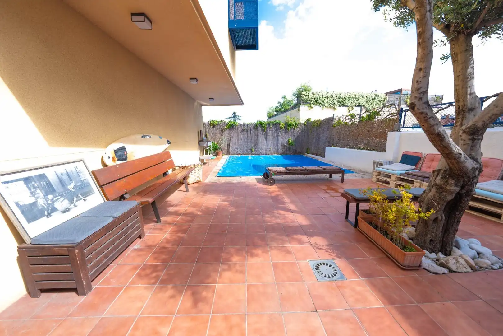 Schwimmbecken von Haus oder Chalet zum Verkauf in Madrid mit Klimaanlage, Heizung und Privatgarten