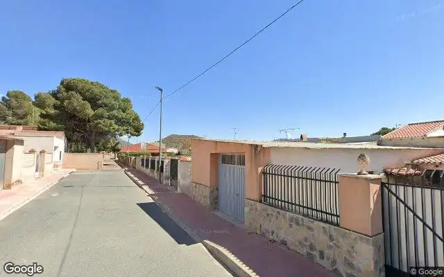 Vista exterior de Casa adosada en venta en Algueña